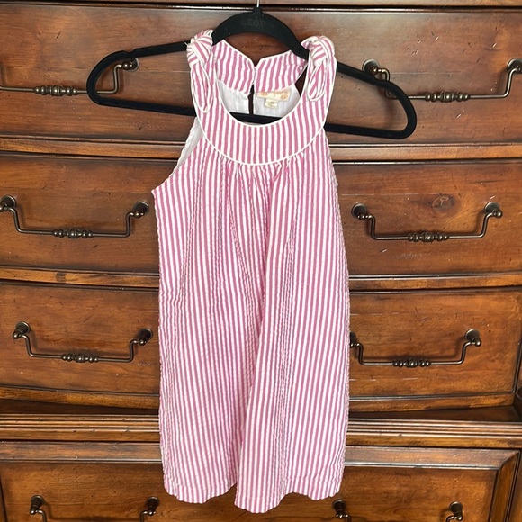 Red Camel Other - Cute seersucker dress. Nantucket red (slightly pink). Red Camel girls size 10.